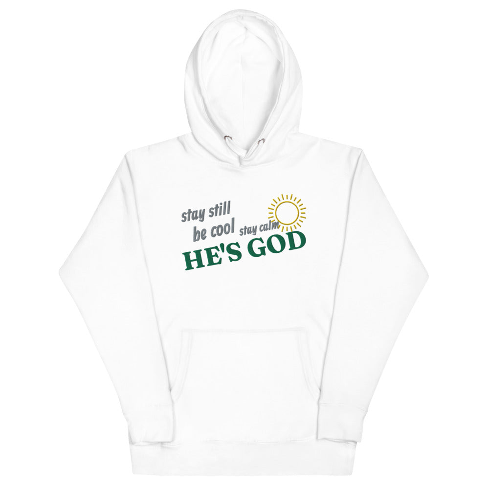 Psalm 46:10a Embroidery - Unisex Hoodie